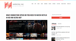 Desktop Screenshot of improtecinc.com